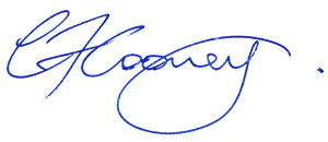 Catherine Cooney signature
